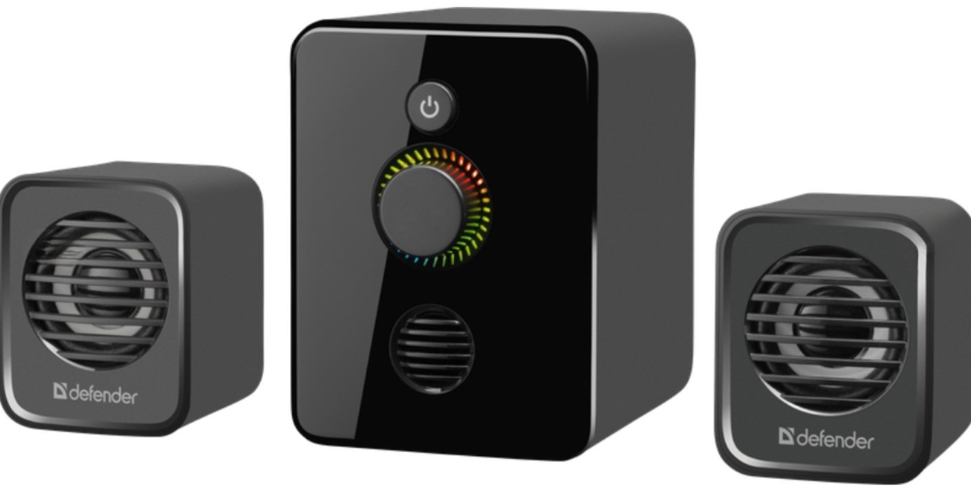 Компьютерные колонки Defender V12 черный