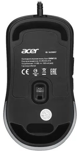 Мышь Acer OMW135 черный купить,NaN