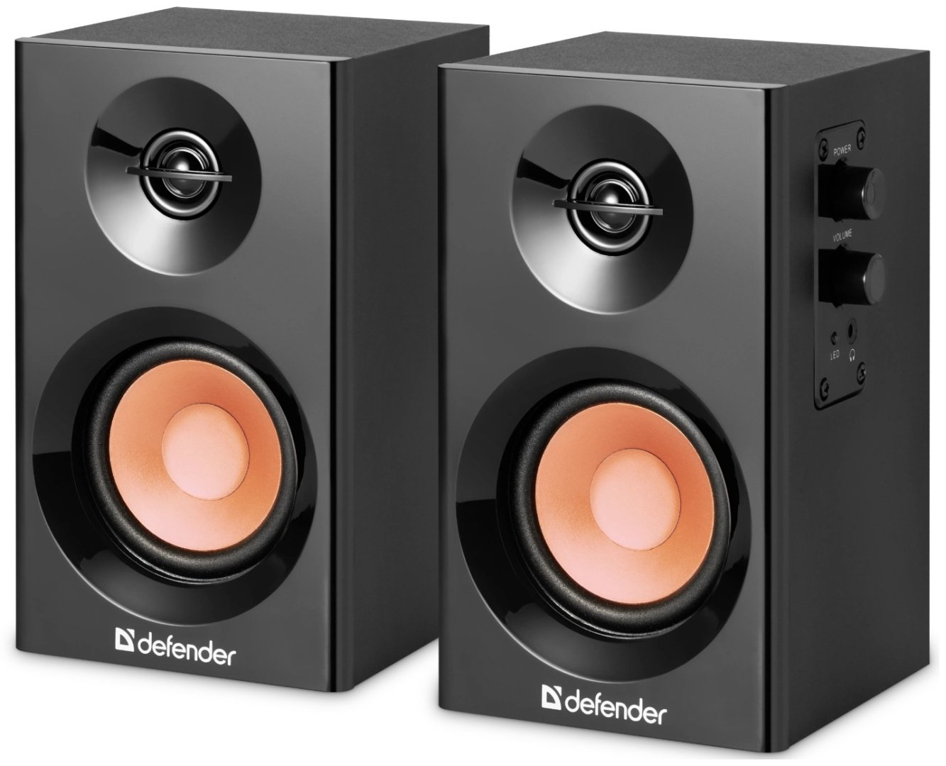 Компьютерные колонки Defender Aurora S12 черный - ForteMarket Компьютерные колонки Defender Aurora S12 черный купить,22209