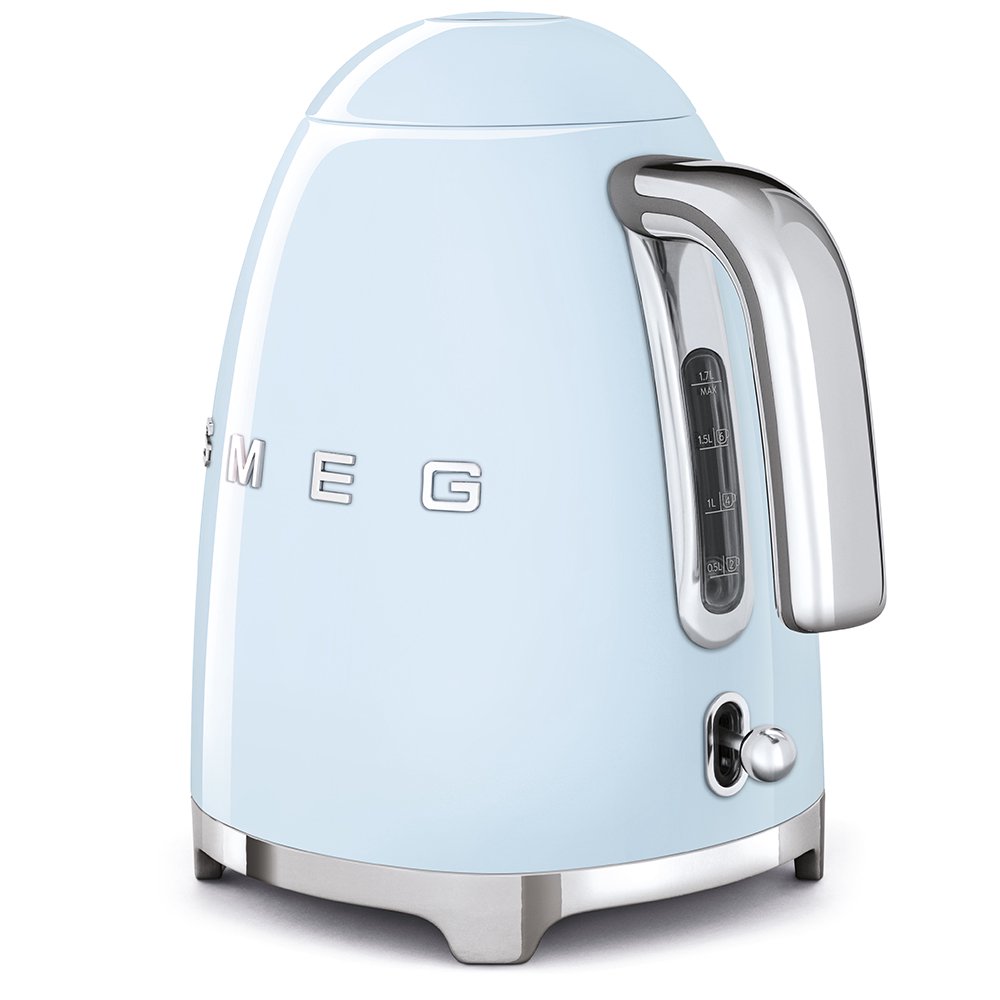 Электрочайник Smeg KLF03PBEU 1.7л голубой
