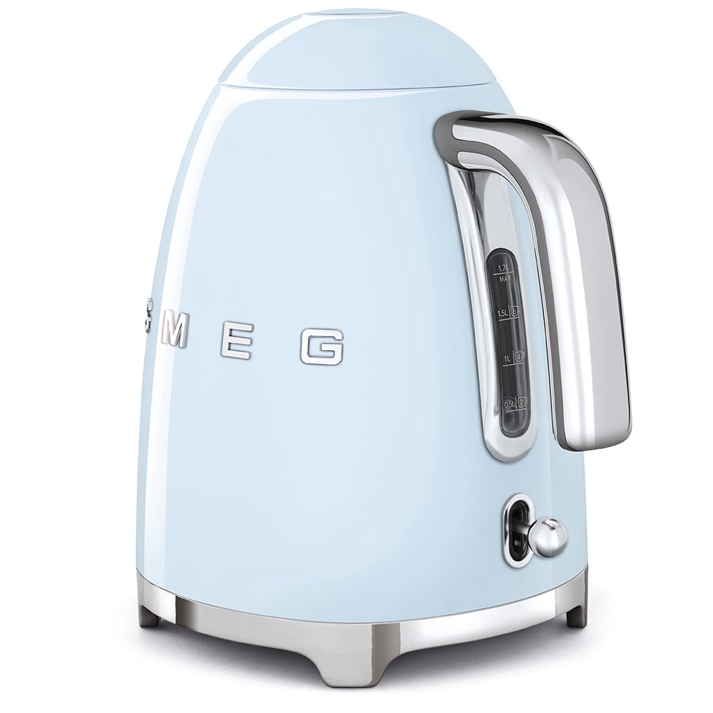 Электрочайник Smeg KLF03PBEU 1.7л голубой