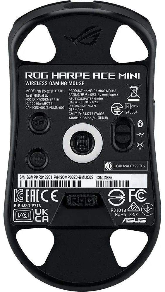 Мышь ASUS ROG Harpe Ace Mini P716 черный купить,78409