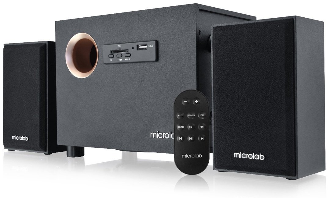 Компьютерные колонки Microlab M-105R черный