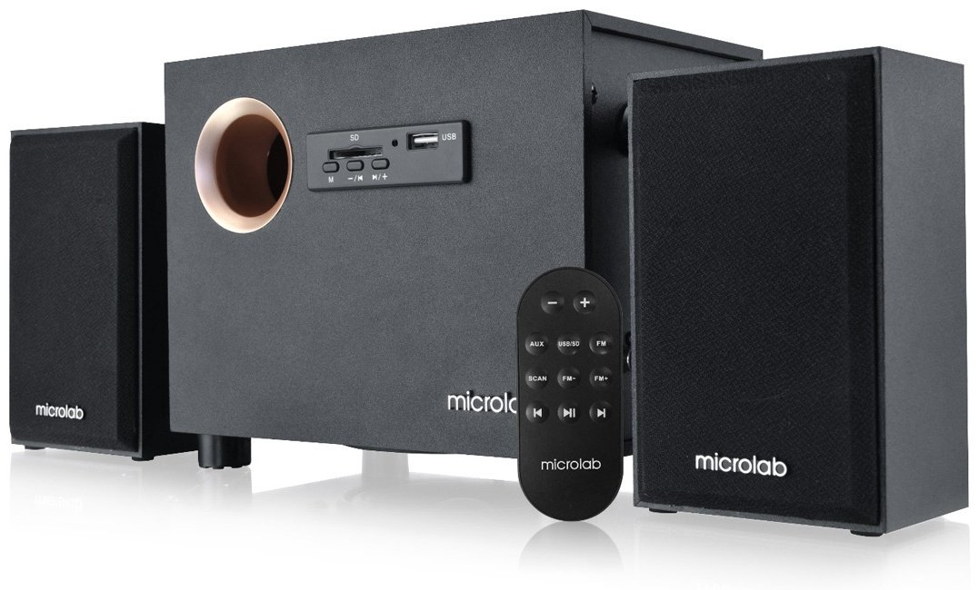 Компьютерные колонки Microlab M-105R черный