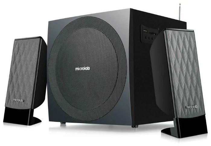 Компьютерные колонки Microlab M-300BT черный купить,29980