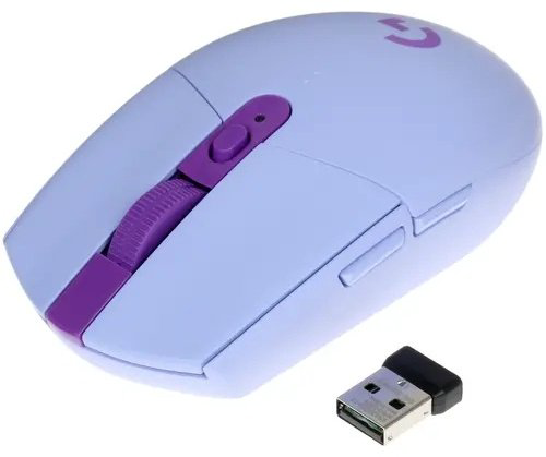 Мышь Logitech Lightspeed G305 910-006022 фиолетовый купить,34990
