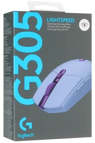 Мышь Logitech Lightspeed G305 910-006022 фиолетовый купить,34990