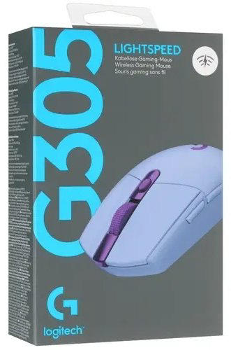 Мышь Logitech Lightspeed G305 910-006022 фиолетовый купить,34990