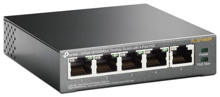 Коммутатор TP-LINK TL-SF1005P V5.0