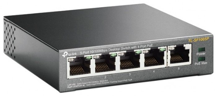 Коммутатор TP-LINK TL-SF1005P V5.0