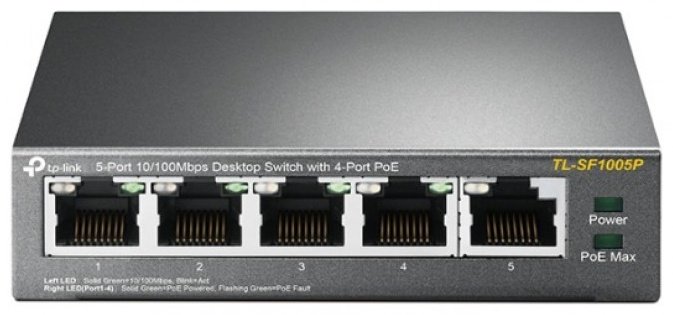 Коммутатор TP-LINK TL-SF1005P V5.0