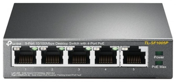 Коммутатор TP-LINK TL-SF1005P V5.0 купить,22490