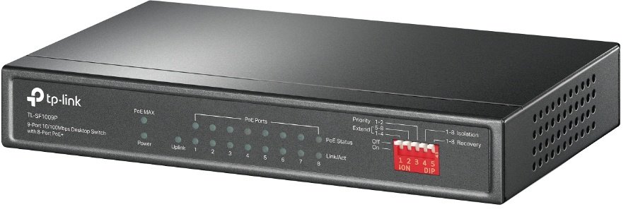 Коммутатор TP-LINK TL-SF1009P V5