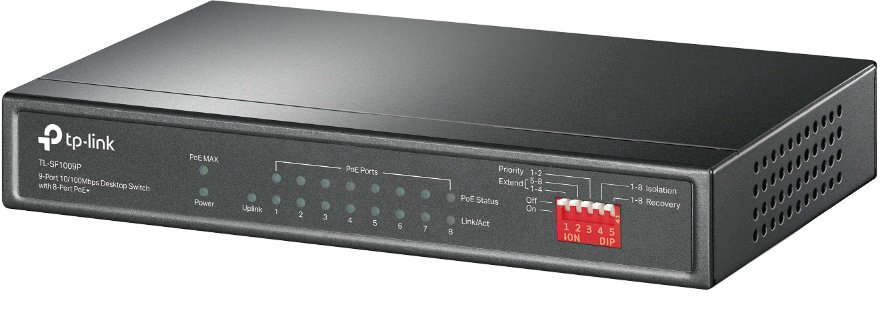 Коммутатор TP-LINK TL-SF1009P V5