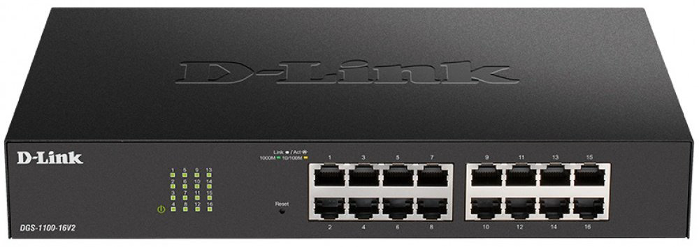 коммутатор D-link DGS-1100-16V2/A2A купить,64460