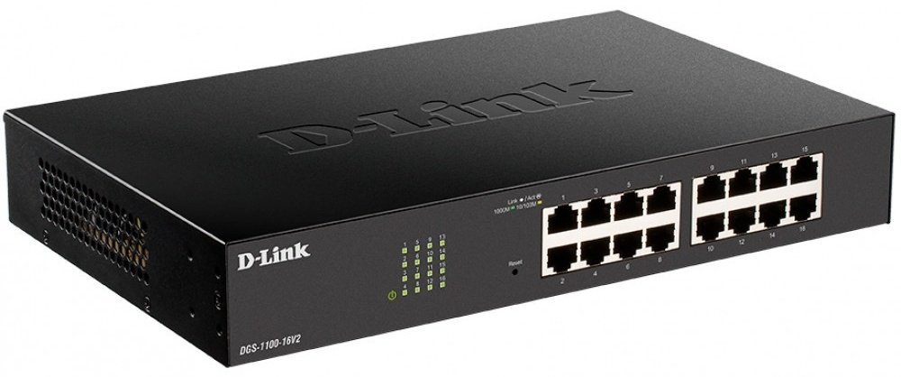 коммутатор D-link DGS-1100-16V2/A2A купить,64460