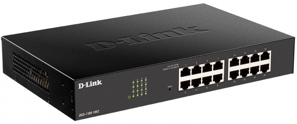 коммутатор D-link DGS-1100-16V2/A2A купить,64460