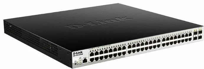 D-link DGS-1210-52P/ME/B1A черный