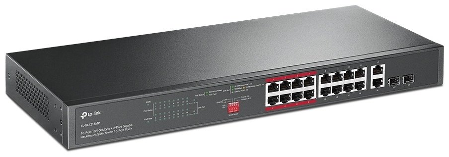 TP-LINK TL-SL1218MP V2.0 черный купить,NaN