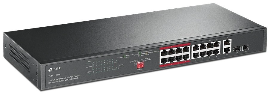 TP-LINK TL-SL1218MP V2.0 черный купить,NaN