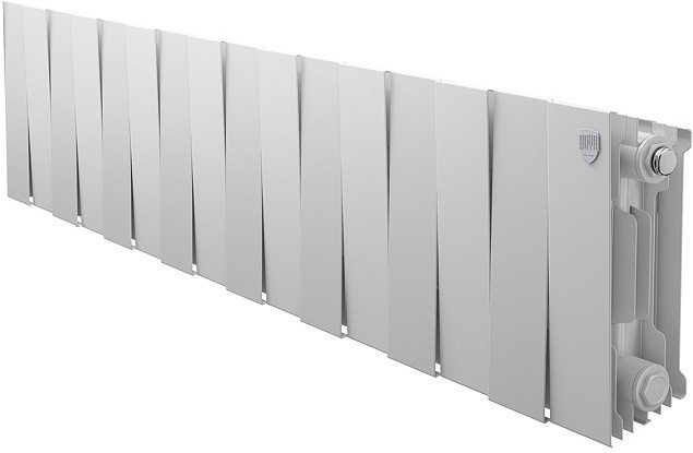 Радиатор биметаллический Royal Thermo PianoForte 100/200 Bianco Traffico 16 секций белый