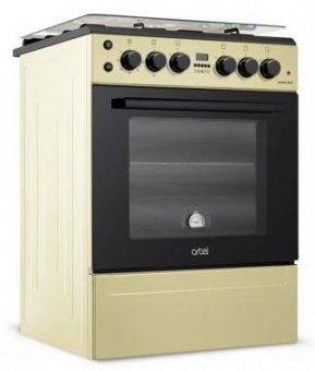Плита газовая  Artel Apetito 10-G бежевая 