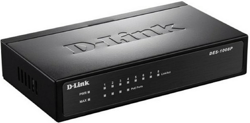 &nbsp;D-Link DES-1008P/C1A черный