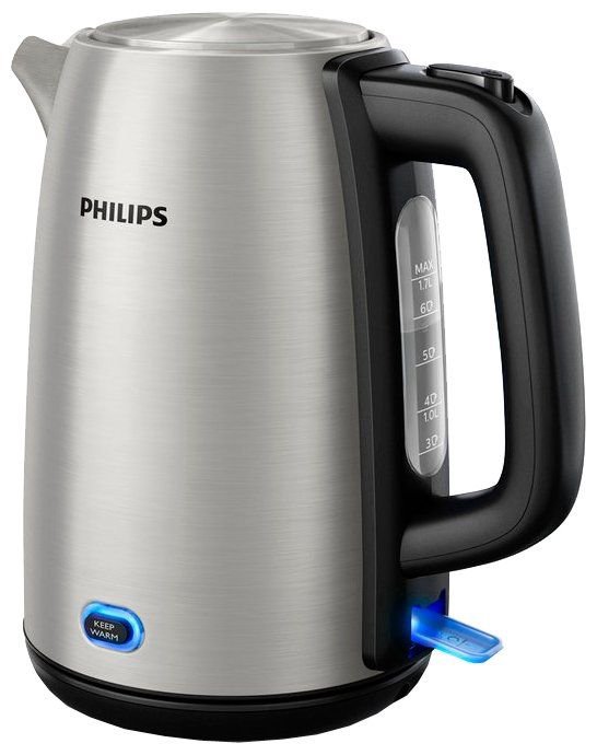 Электрочайник Philips HD9353/90 1,7л серебристый купить,0