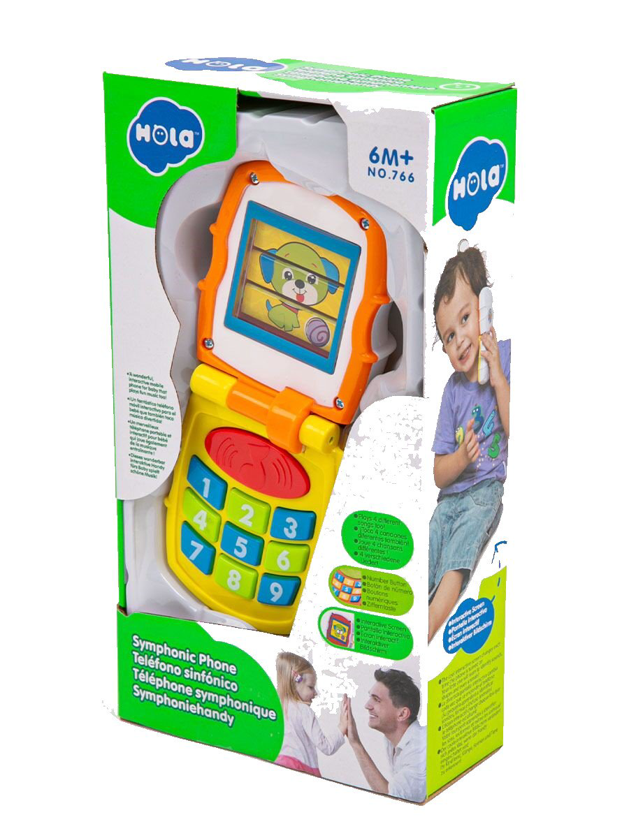 Игрушка развивающая Hola Телефон со светом и звуком купить,NaN