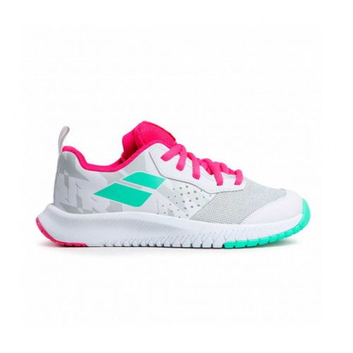 Кроссовки Babolat Pulsion AC 32S21482 white-red rose 34 купить,NaN