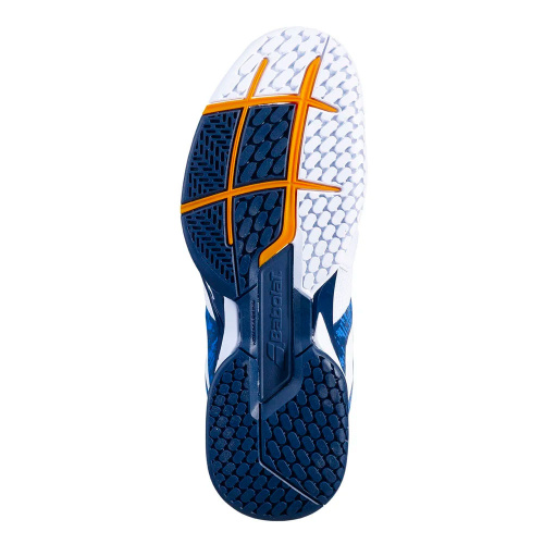 Кроссовки Babolat Propulse Blast Ac 30S22442 white-dark blue 43 купить,NaN