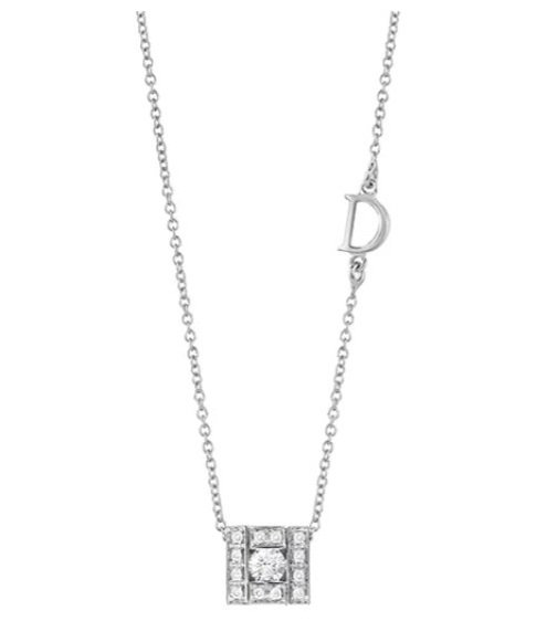 Колье Damiani 14266 д 45см 4,3гр 0,21ct. купить,NaN