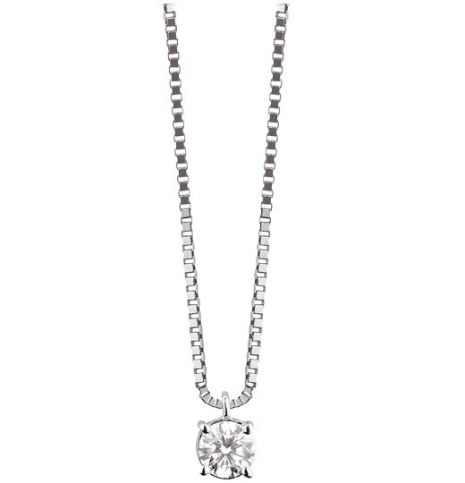 Колье Damiani 14415 д 45см 2,4гр 0,24ct. купить,NaN