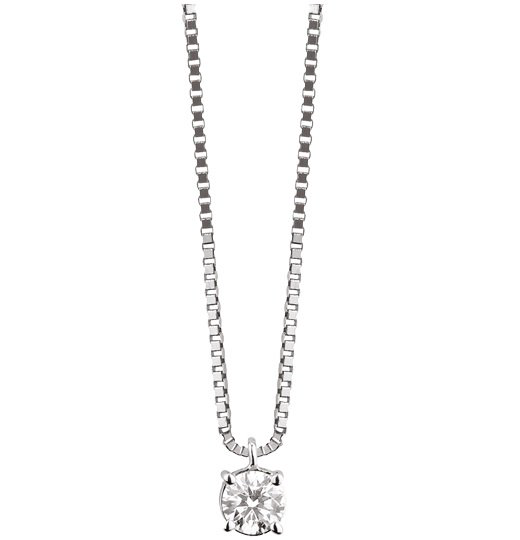 Колье Damiani 14415 д 45см 2,4гр 0,24ct. купить,NaN