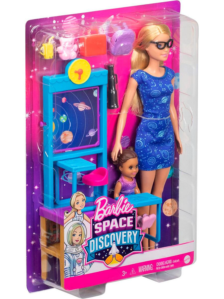 Кукла  Barbie  Кем быть?  Учитель астрономии купить,NaN