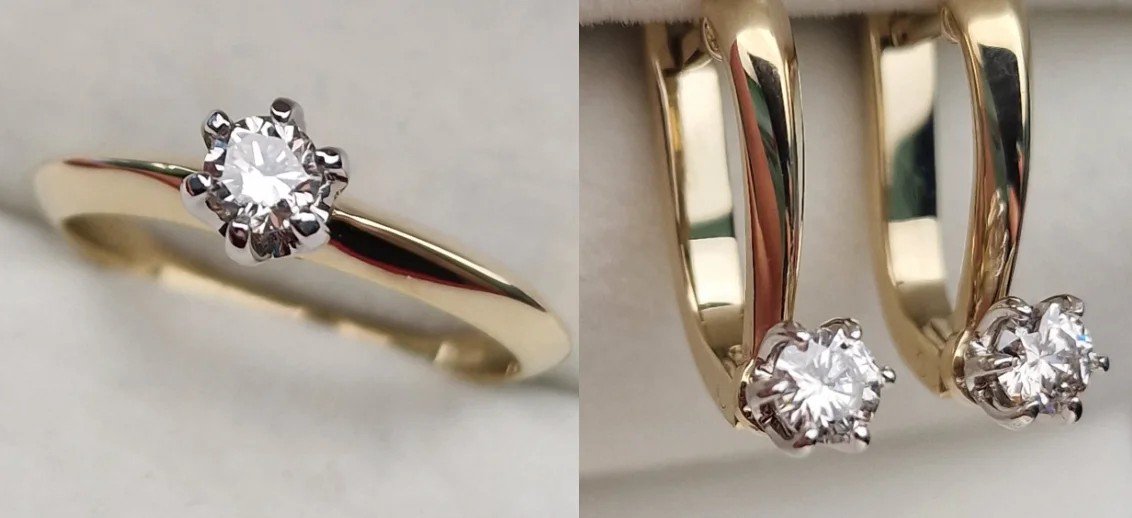 Комплект Deimantas 107464512 16,5р 0,20ct 0,40ct. купить,NaN