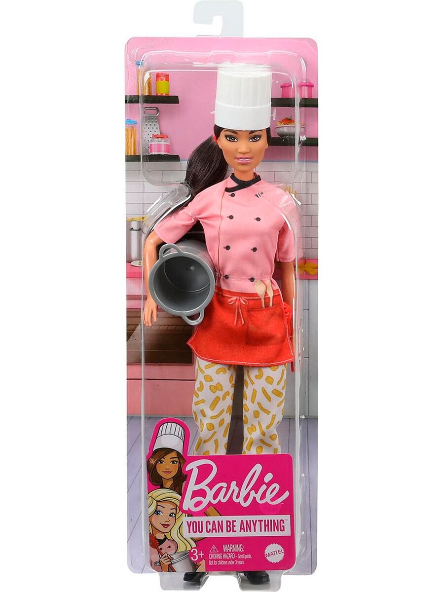 Кукла  Barbie  Кем быть? Шеф повар купить,NaN