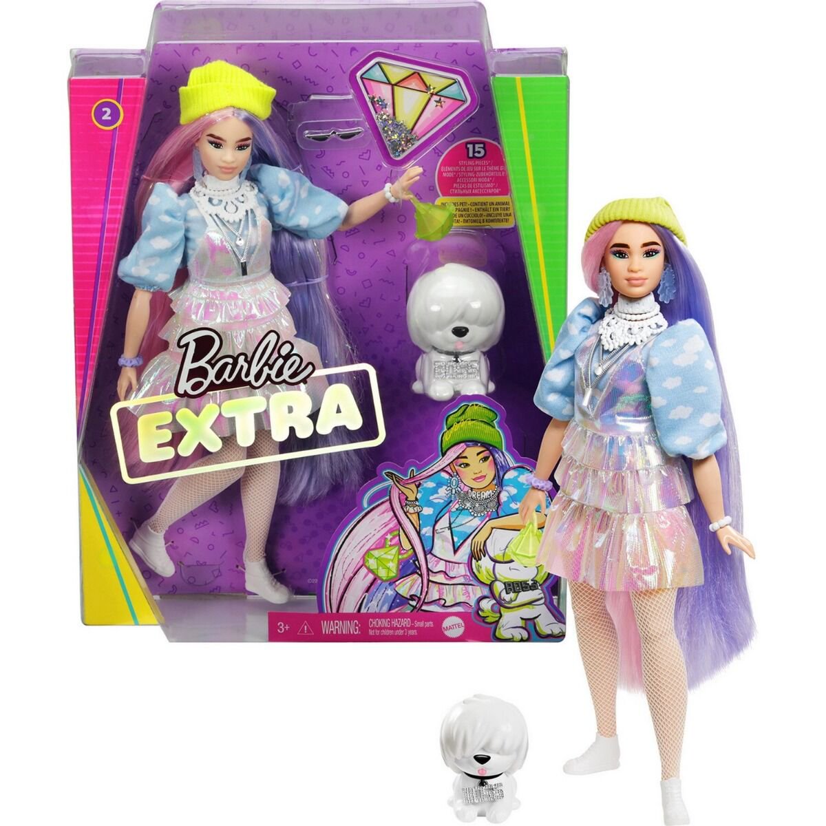 Кукла  Barbie Extra в желтой шапке  GRN27/GVR05 купить,NaN