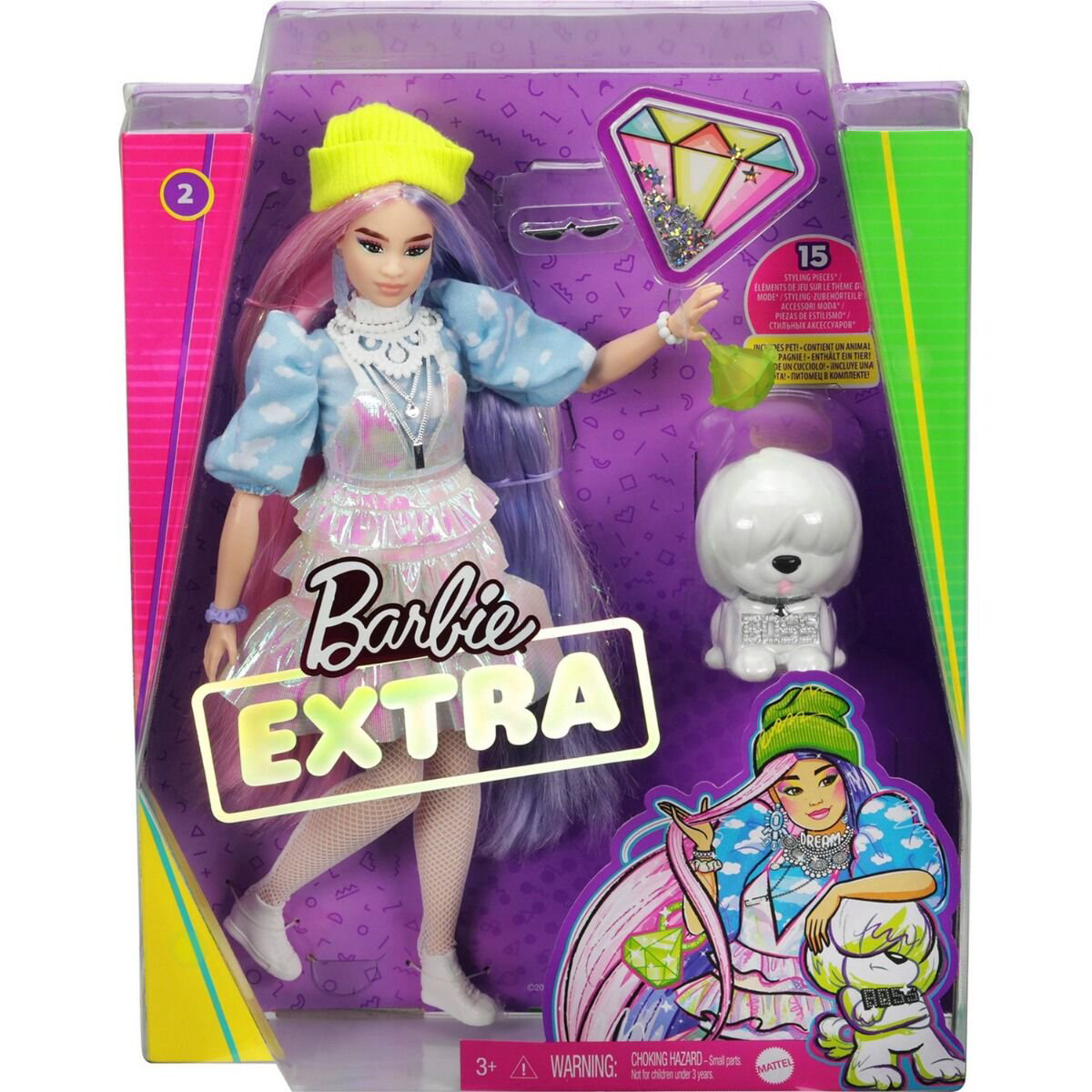 Кукла  Barbie Extra в желтой шапке  GRN27/GVR05 купить,NaN