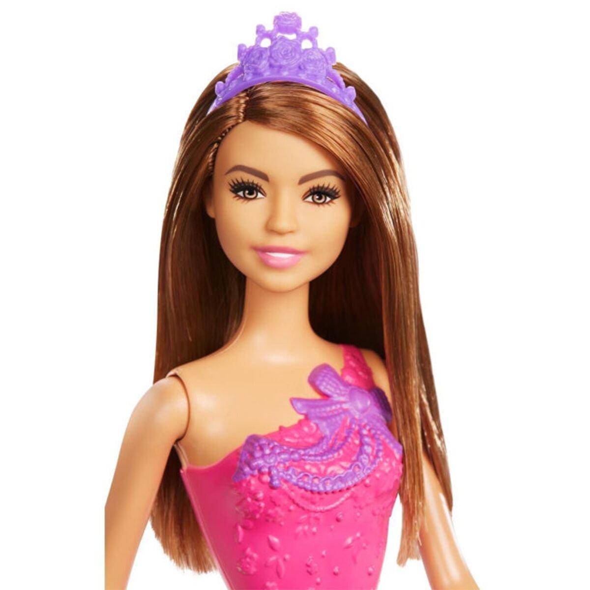 Кукла Barbie Дримтопия Базовые принцессы розовый топ  DMM060/GGJ95 купить,NaN
