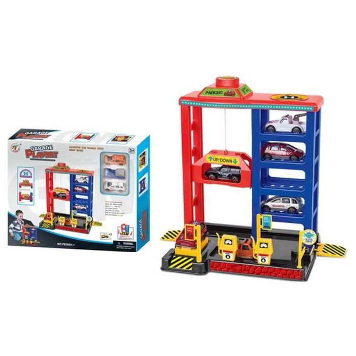 Игровой набор GuangWei Парковка Garage 2 яруса серия A купить,NaN