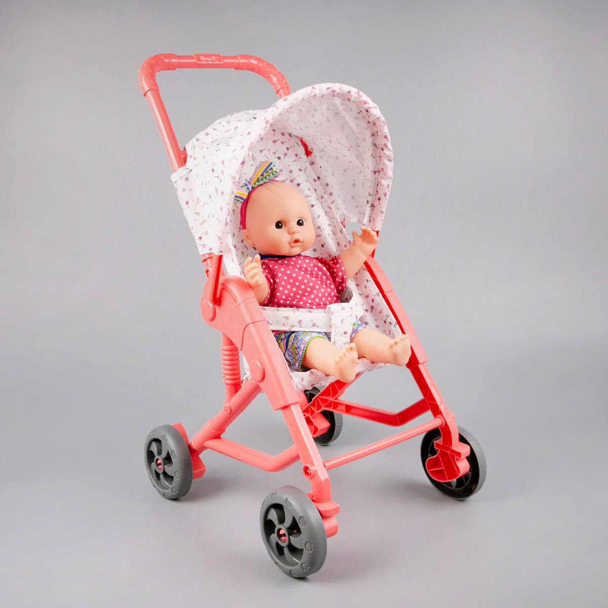 Пупс Baby с коляской 7122-1 30см купить,NaN