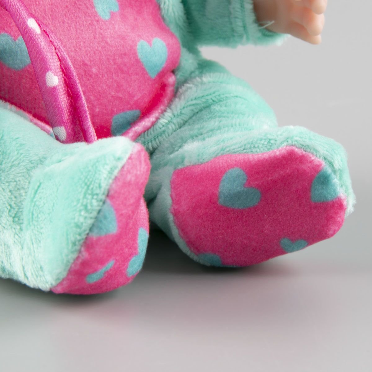 Кукла-пупс Kaifan Toys в голубом комбинезоне с ушками 66806F купить,NaN