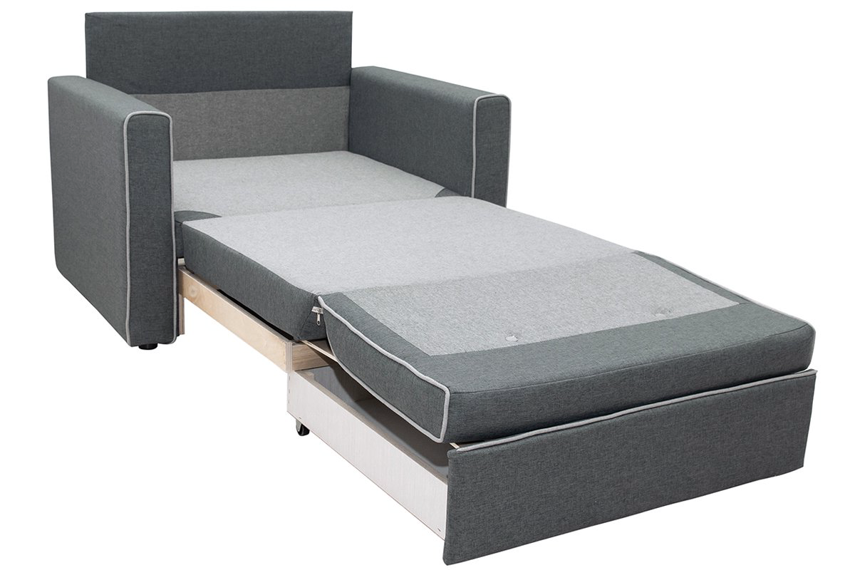 Кресло-кровать НиК М/М Найс 85 ТК172 серое купить,143900