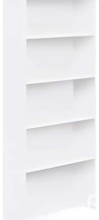 Стеллаж напольный ZETA КУЛ-122, 80x35x200 см, белый купить,NaN