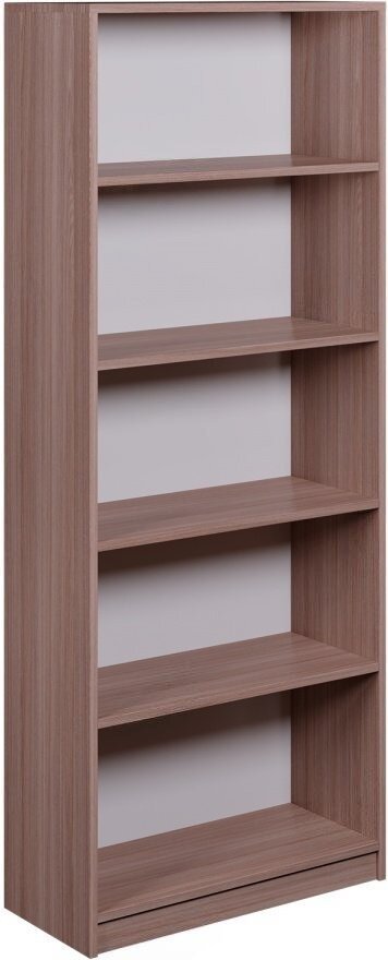 Стеллаж напольный ZETA КУЛ-122, 80x35x200 см, темно-коричневый купить,NaN