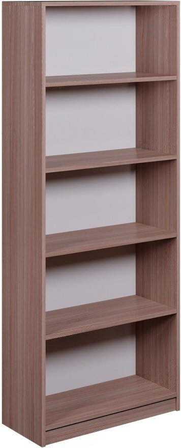Стеллаж напольный ZETA КУЛ-122, 80x35x200 см, темно-коричневый купить,NaN