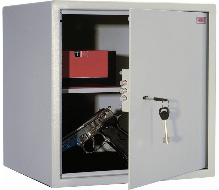 Сейф AIKO S10399280114 ключевой замок (400х401х356 мм) купить,NaN