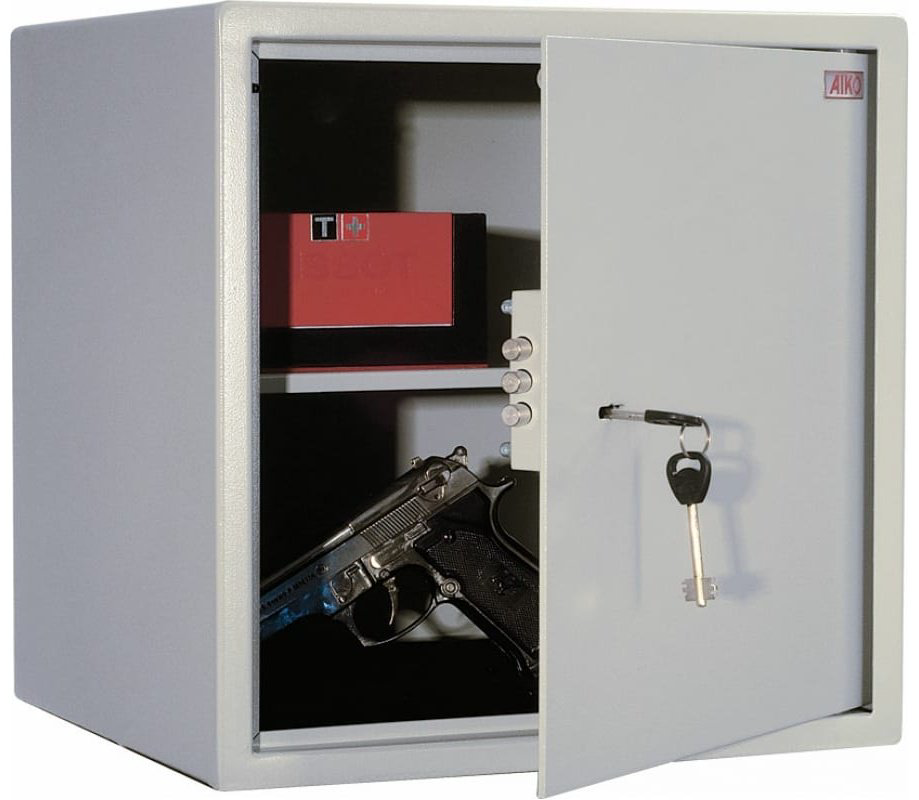 Сейф AIKO S10399280114 ключевой замок (400х401х356 мм) купить,NaN