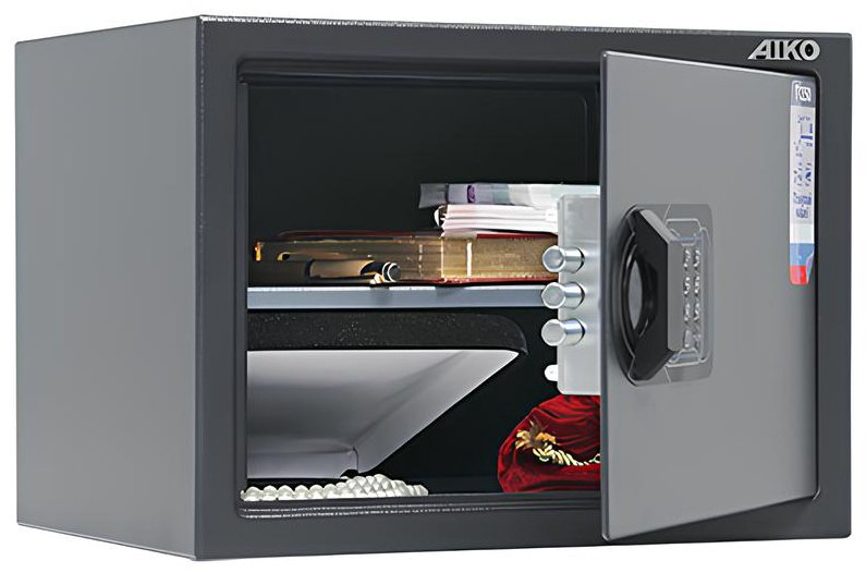 Сейф AIKO T-250 EL кодовый механический замок (35х25х25 мм) купить,NaN